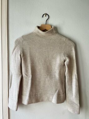 Paul & Joe• 100% Wool• Cream Mock Turtleneck• Made In France• Sz 1